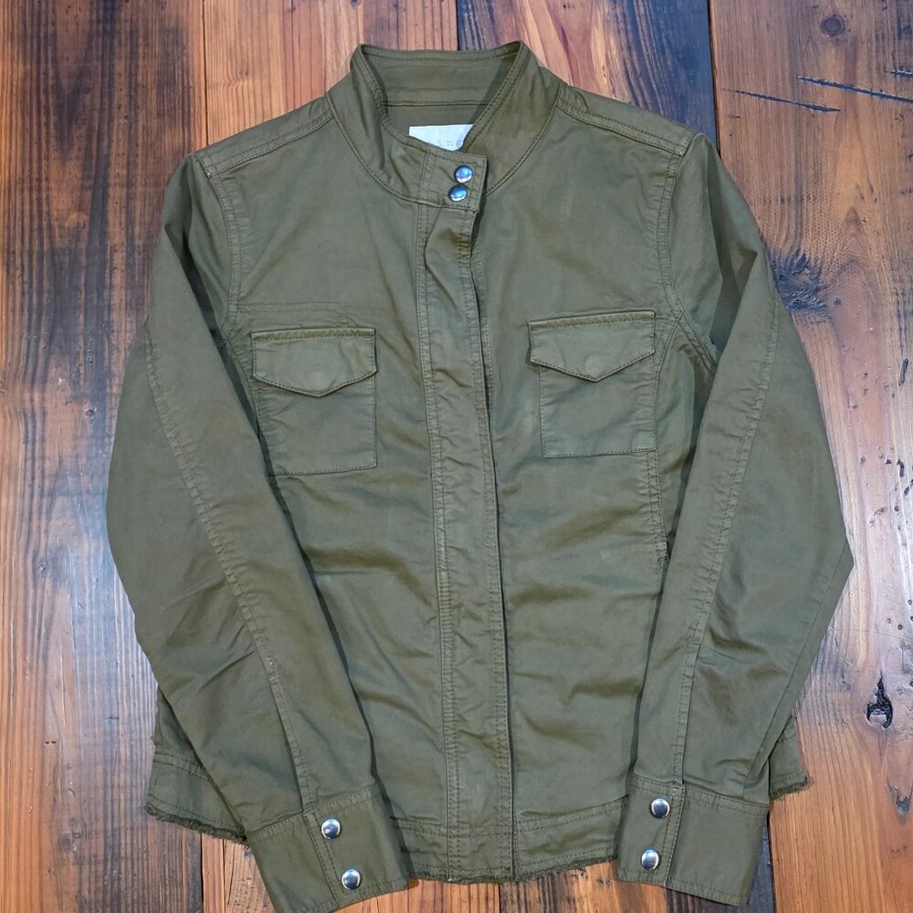 Hinge Designed In Seattle Women's Fashion Jacket / Olive Green / Size XS